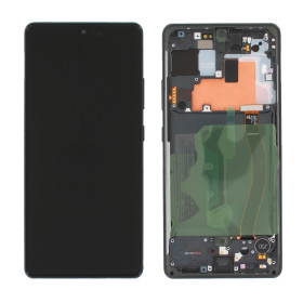 Samsung Galaxy S10 lite SM-G770F LCD displej + dotyková plocha + rám Prism Black - originál