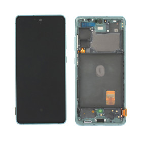 Samsung Galaxy S20 FE 5G/4G 2020 (SM-G780F) LCD displej + dotyková plocha + rám Mint Green - originál