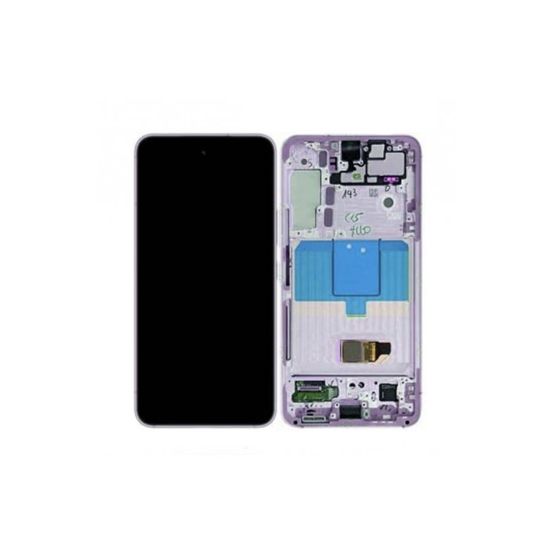 Samsung Galaxy S22 5G (SM-S901B) LCD + touch screen + front panel Bora Purple - original