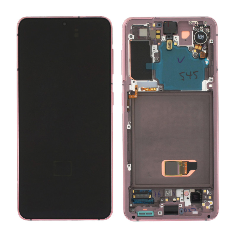 Samsung Galaxy S21 5G (SM-G991B) LCD + touch screen + front panel Phantom Pink - original