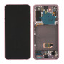 Samsung Galaxy S21 5G (SM-G991B) LCD + touch screen + front panel Phantom Pink - original
