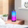 hoco. HC8 bluetooth / wireless speaker Pulsating colorful LED black schwarz