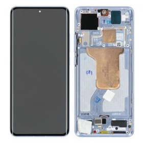 Xiaomi 12X, 12S, 12 (5G) (2022) LCD displej + dotyková plocha + rám modrá - originál