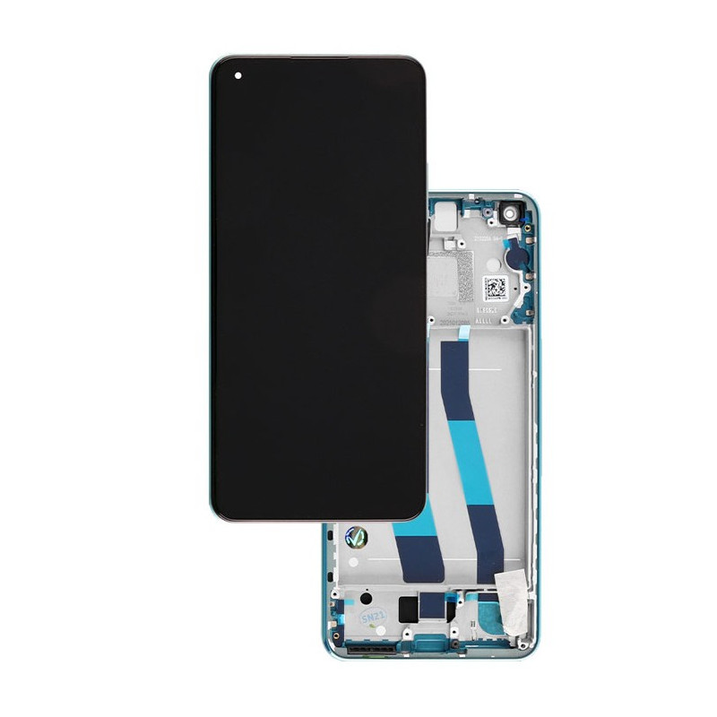 Xiaomi Mi 11 Lite 4G (2021) LCD + touch screen + front panel blau - original