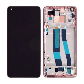 Xiaomi Mi 11 Lite 4G (2021) LCD + touch screen + front panel pink - original