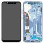Xiaomi Mi 8 LCD + touch screen + front panel blau - original