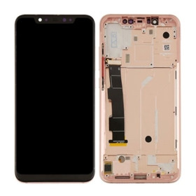 Xiaomi Mi 8 LCD displej + dotyková plocha + rám růžová - originál