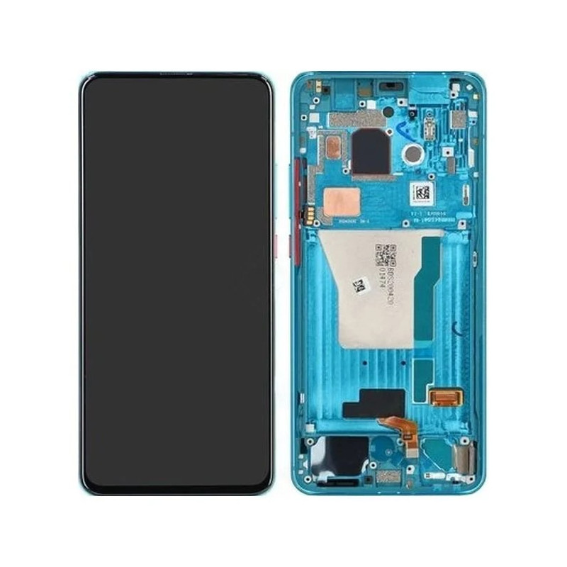 Xiaomi Poco F2 Pro LCD displej + dotyková plocha + rám zelená - originál