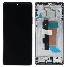 Xiaomi Poco F5 / Redmi Note 12 Turbo (5G) (2023) LCD displej + dotyková plocha + rám čierna - originál