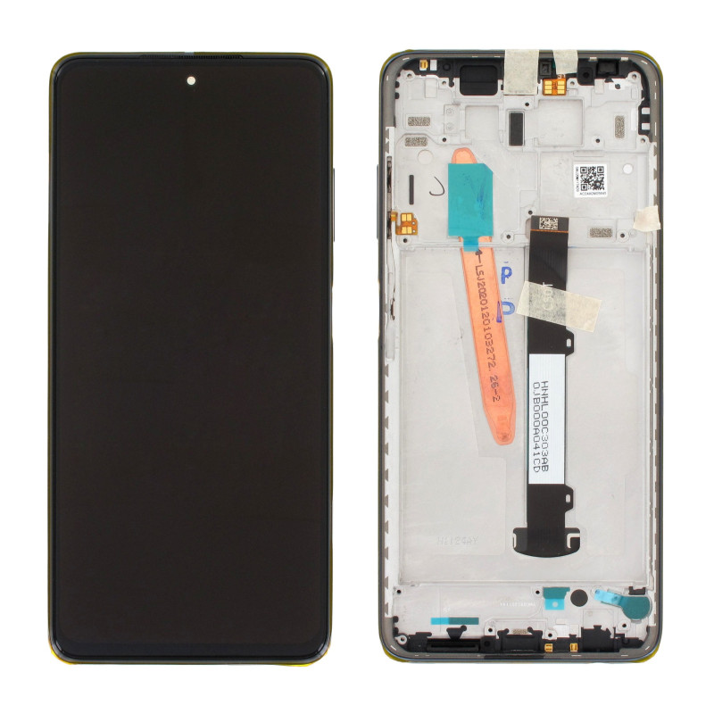 Xiaomi Poco X3 / X3 NFC/ X3 Pro LCD displej + dotyková plocha + rám čierna - originál