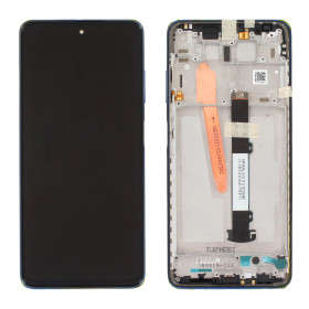 Xiaomi Poco X3 / X3 NFC/ X3 Pro LCD + touch screen + front panel blau - original