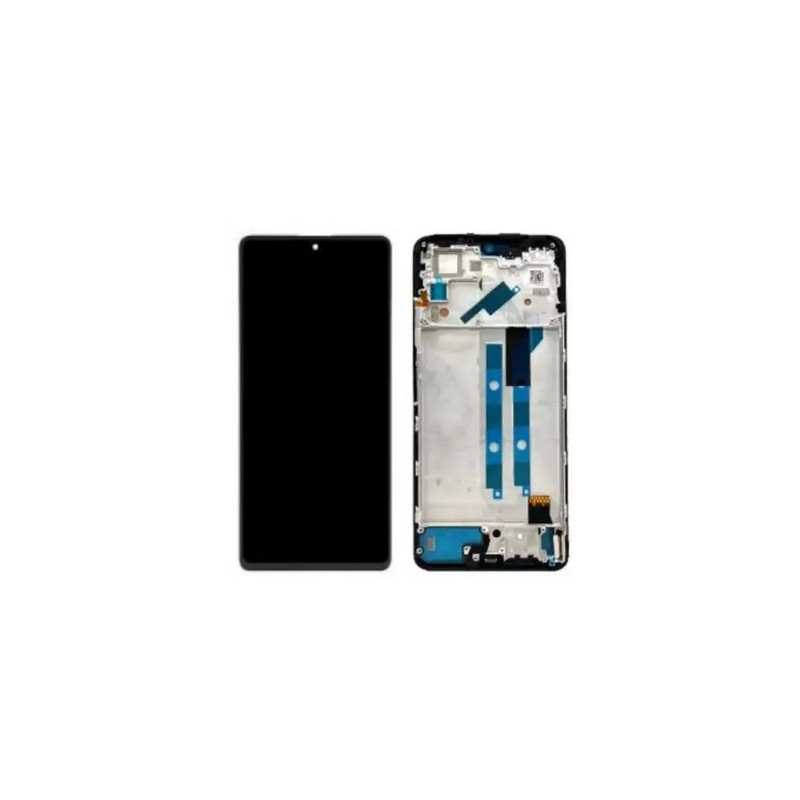Xiaomi Redmi Note 12 Pro 4G / 11 Pro 4G/5G / Poco X4 Pro 5G (2023) LCD displej + dotyková plocha + rám čierna - originál