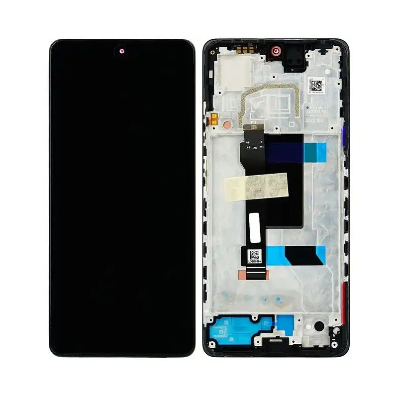 Xiaomi Redmi Note 12 Pro 5G / POCO X5 Pro 5G (2022) LCD displej + dotyková plocha + rám čierna - originál