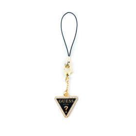 Guess prívesok Charm Strass Triangle Metal Logo