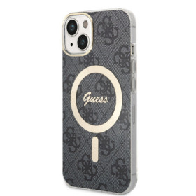 Guess IML 4G MagSafe Case for iPhone 14 black