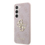 Guess PU 4G Metal Logo Case for Samsung Galaxy S23 pink