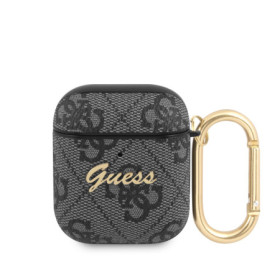 Guess 4G Script PC/PU Case for AirPods 1/2 grau