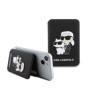 Karl Lagerfeld Karl and Choupette MagSafe Kartenetui a stojan schwarz