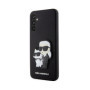 Karl Lagerfeld PU Saffiano Karl and Choupette NFT Fall für Samsung Galaxy A54 5G schwarz