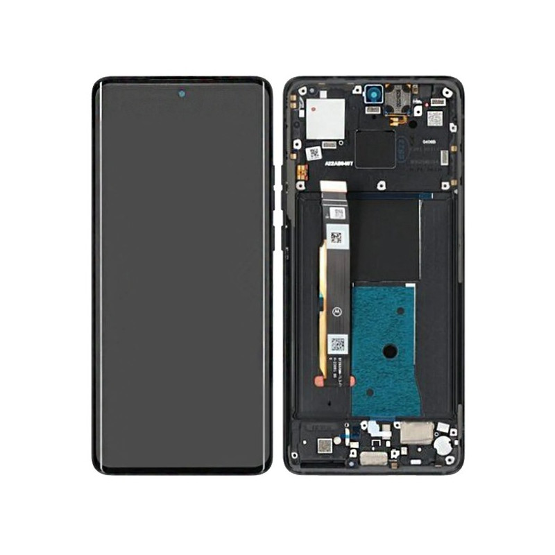 Motorola Edge 40 LCD displej + dotyková plocha + rám Eclipse Black - originál