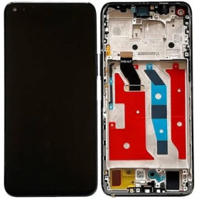 Huawei Honor 50 Lite, Nova 8i, Honor X20 OLED HQ LCD displej + dotyková plocha + rám černá