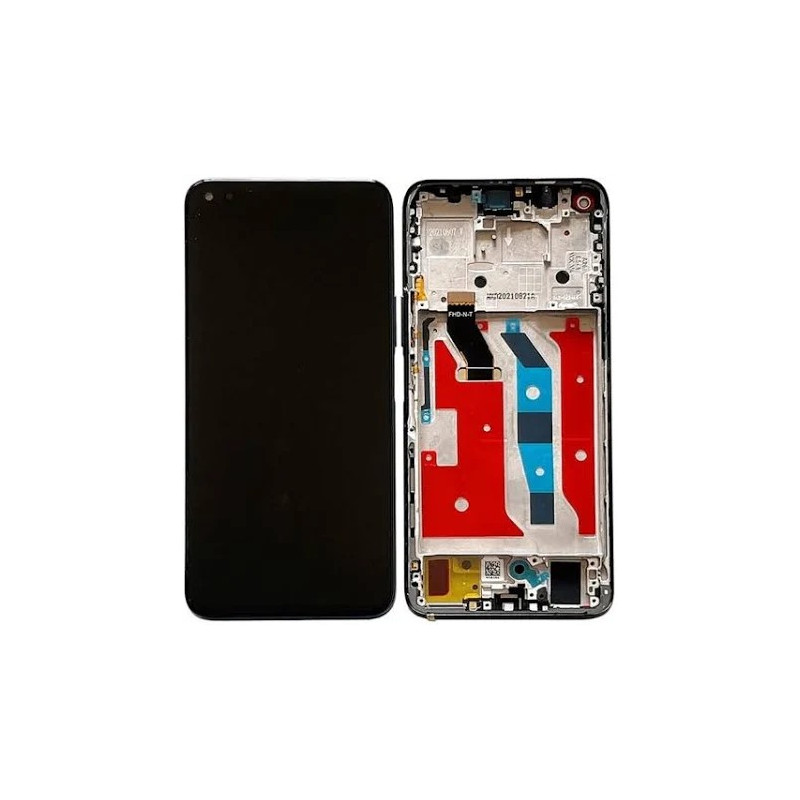 Huawei Honor 50 Lite, Nova 8i, Honor X20 OLED HQ LCD displej + dotyková plocha + rám černá