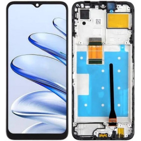 Huawei Honor X6 OLED HQ LCD displej + dotyková plocha + rám černá