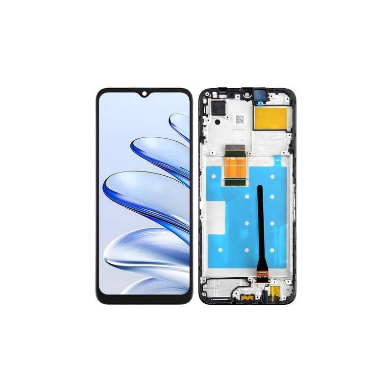 Huawei Honor X6 OLED HQ LCD displej + dotyková plocha + rám černá