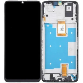 Huawei Honor X7a OLED HQ LCD + touchscreen + front panel black