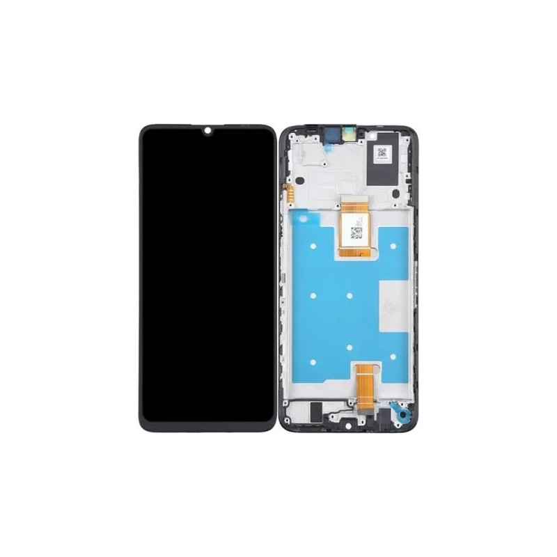 Huawei Honor X7a OLED HQ LCD displej + dotyková plocha + rám černá