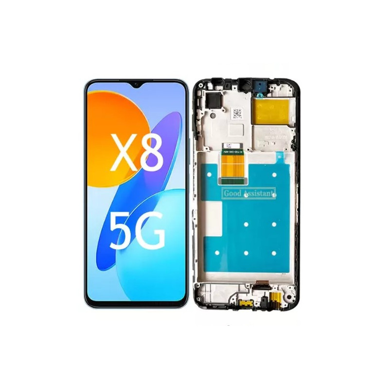 Huawei Honor X8 5G OLED HQ LCD + touch screen + front panel schwarz