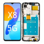 Huawei Honor X8 5G OLED HQ LCD displej + dotyková plocha + rám černá