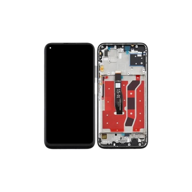 Huawei P40 Lite 5G OLED HQ LCD + touchscreen + front panel black