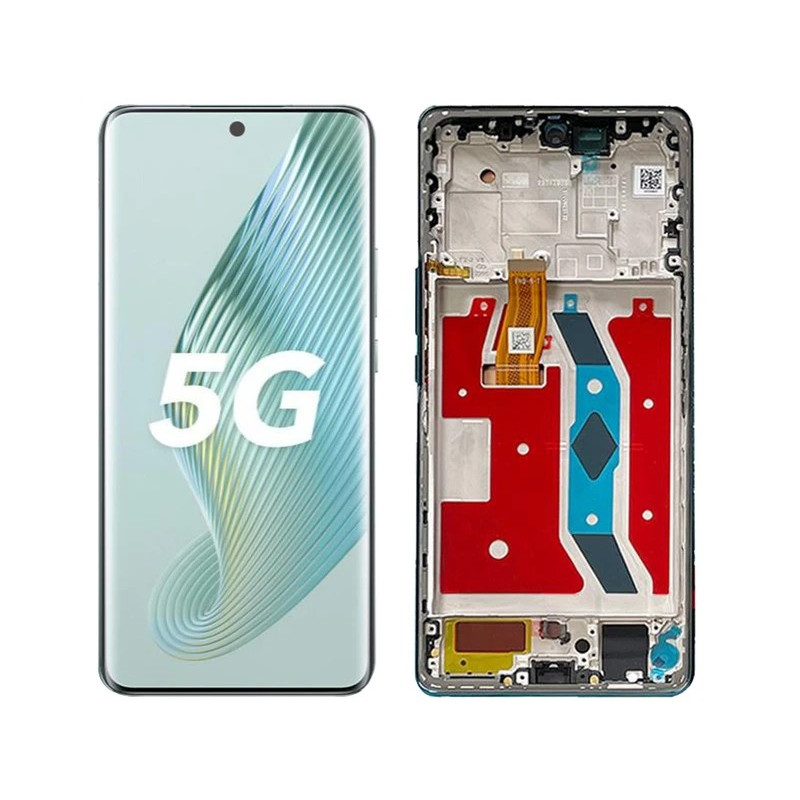 Huawei Honor Magic 5 Lite, X9a 5G OLED HQ LCD + touch screen + front panel grün