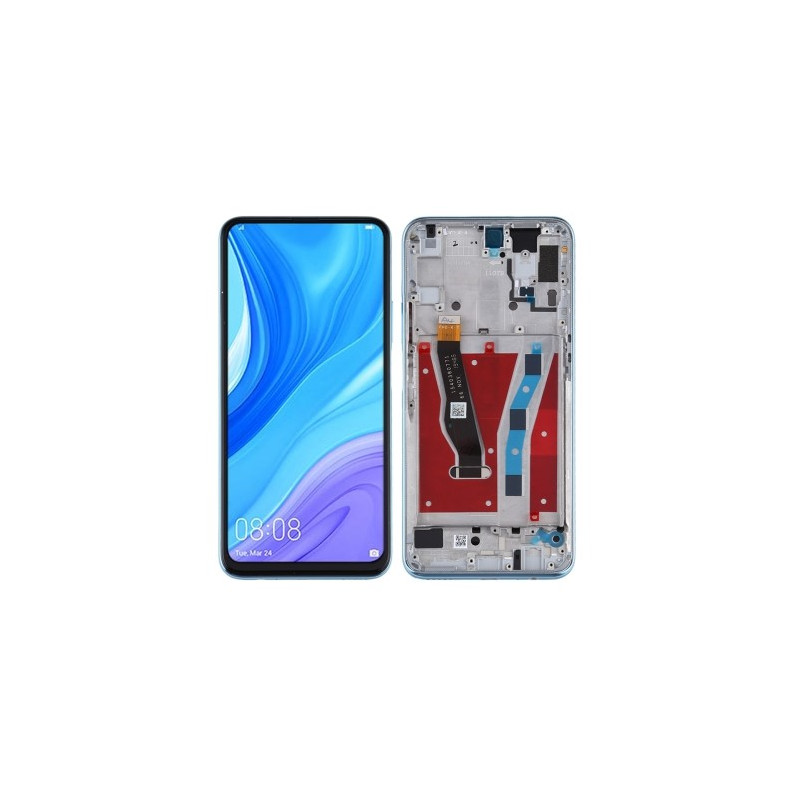Huawei P Smart Pro OLED HQ LCD displej + dotyková plocha + rám modrá