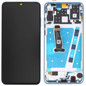 Huawei P30 Lite (24MP Main) OLED HQ LCD + touch screen + front panel blau