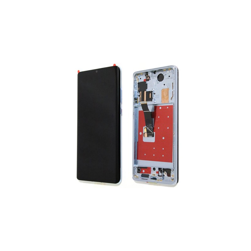 Huawei P30 Pro, P30 Pro New Edition OLED HQ LCD + touch screen + front panel silber