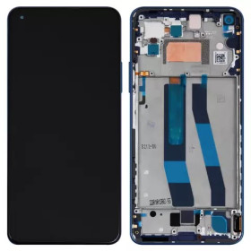 Xiaomi Mi 11 Lite 5G NE, Xiaomi Mi 11 Lite 4G, 5G OLED HQ LCD displej + dotyková plocha + rám černá