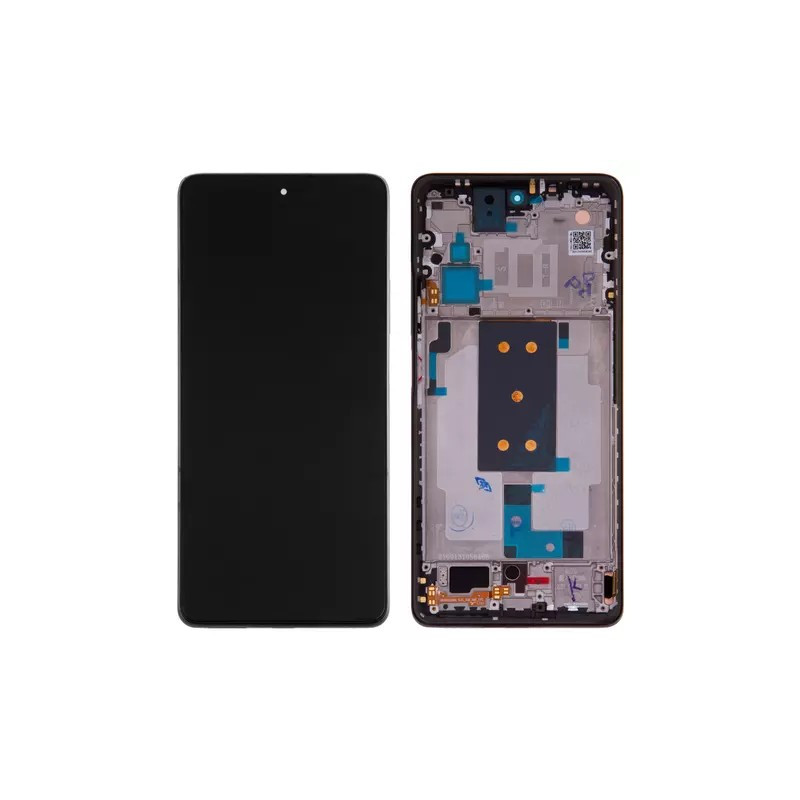 Xiaomi 11T, 11T Pro OLED HQ LCD displej + dotyková plocha + rám černá