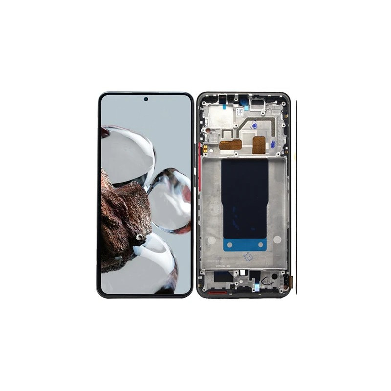 Xiaomi 12T 5G, 12T Pro 5G OLED HQ LCD displej + dotyková plocha + rám modrá