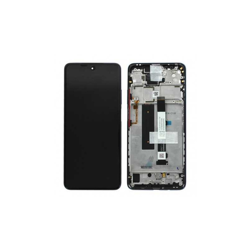 Xiaomi Mi 10T Lite 5G, Redmi Note 9 Pro 5G OLED HQ LCD displej + dotyková plocha + rám šedá