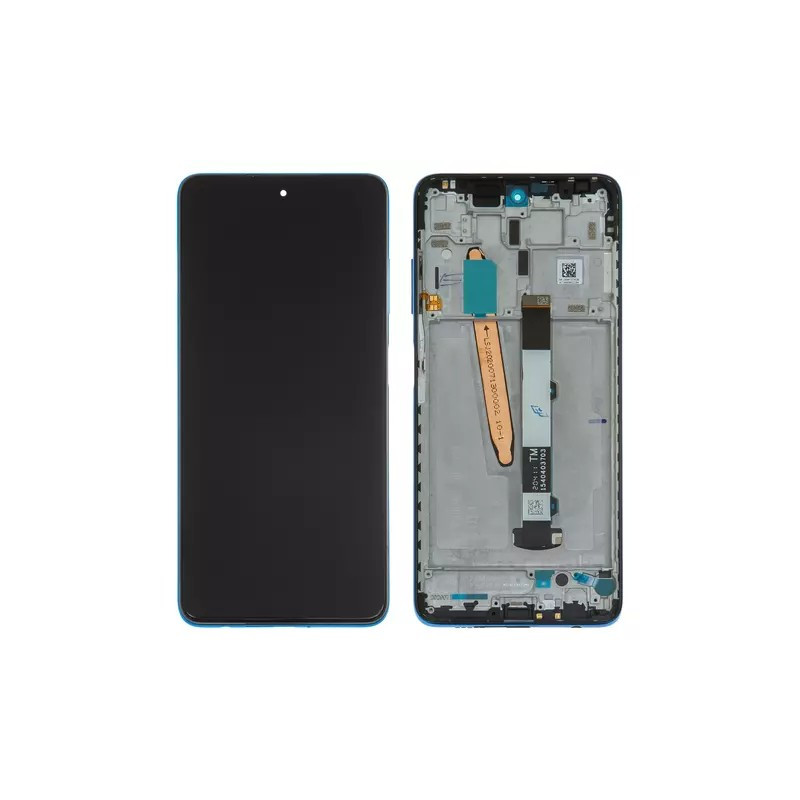 Xiaomi Poco X3, X3 NFC, X3 Pro OLED HQ LCD + touch screen + front panel blau