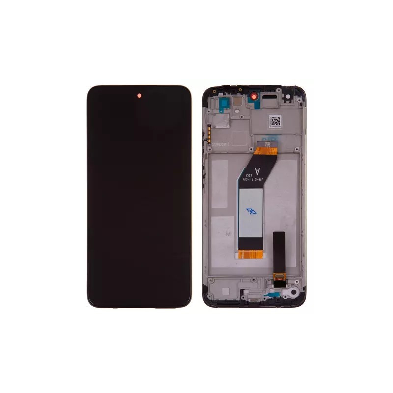 Xiaomi Redmi 10 (2021) OLED HQ LCD + touch screen + front panel schwarz