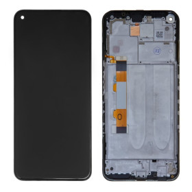 Xiaomi Remi Note 9 OLED HQ LCD displej + dotyková plocha + rám šedá