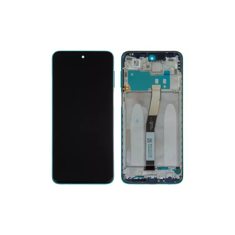 Xiaomi Redmi Note 9 Pro, Note 9S, Note 9 Pro Max, Note 10 Lite, Poco M2 Pro OLED HQ LCD displej + dotyková plocha + rám modrá