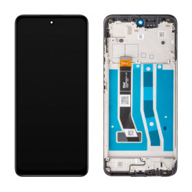 Motorola Moto G54 LCD + touch screen + front panel Midnight Blue - original