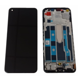 Oppo Reno 7 5G OLED-LCD + Touchscreen + Rahmen schwarz