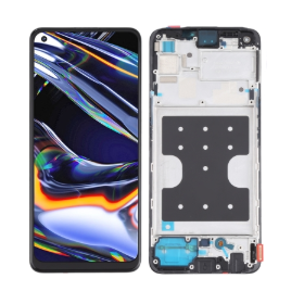 Realme 7 Pro OLED LCD + dotyková plocha + rám černá