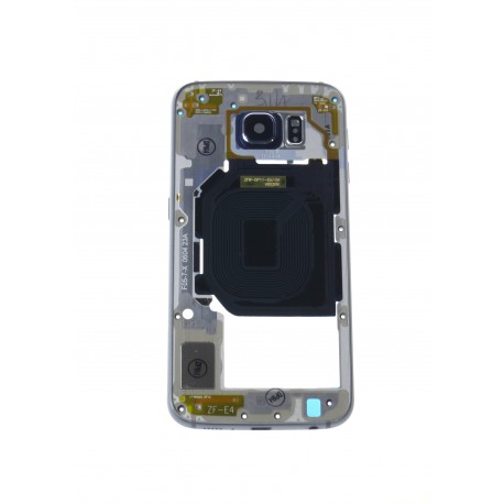 Samsung Galaxy S6 G920F Rám stredový čierna - originál