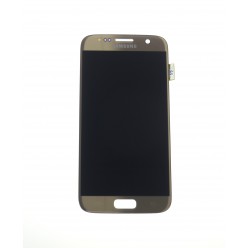 Samsung Galaxy S7 G930F LCD kijelző + érintő arany - eredeti